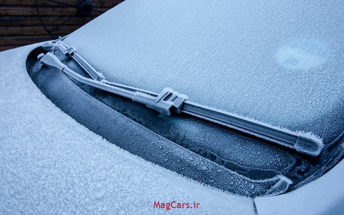 یخ زدگی شیشه خودرو
